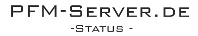 PFM-Server.de - Server Status